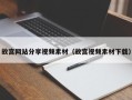 阳谷故宫网站分享视频素材（故宫视频素材下载）